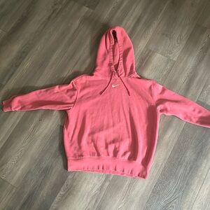 Hot pink nike hoodie